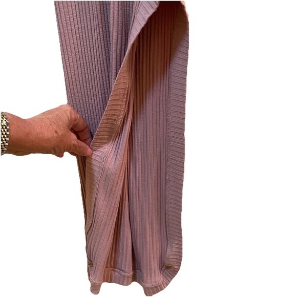 ALIX NYC Dusty Rose Spencer Short Sleeve V-neck Bodycon Midi Dress Sz XS - Picture 6 of 7